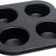 Molde para magdalenas 4 tazas antiadherente para cupcakes y hornear