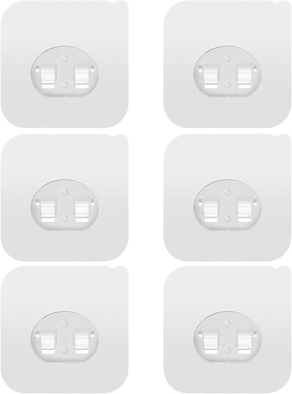 6 Pzas Organizadores Ducha Adhesivos Impermeables Sin Perforacion