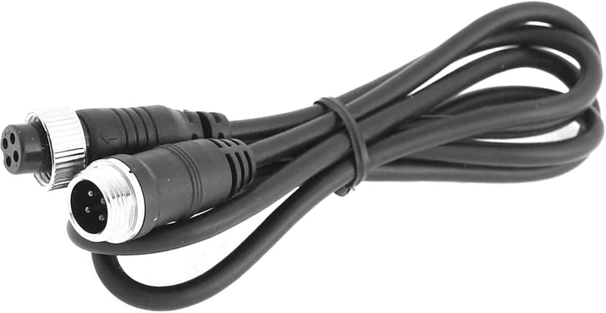 Cable extensión cámara respaldo 4 pines CCTV