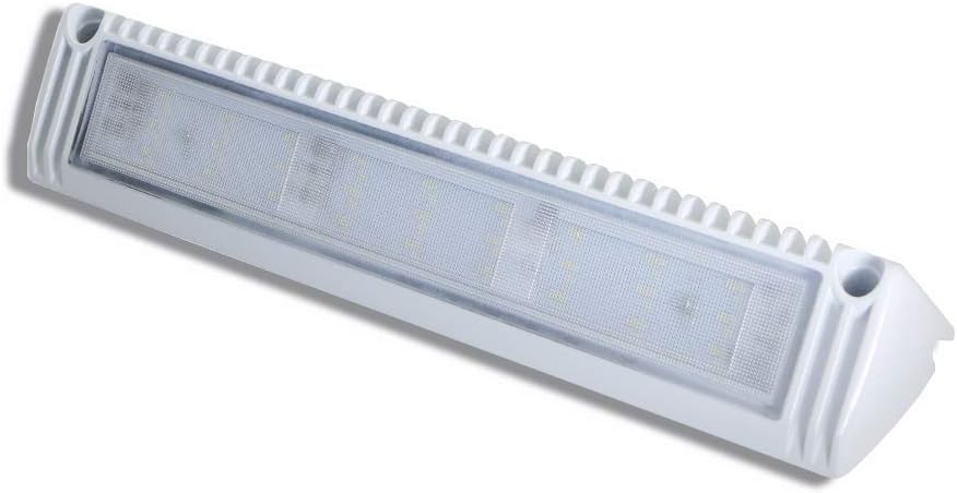 Luminaria Led Exterior 13pulg 6000K 12/24V Blanco