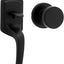 Set manija cerradura puerta delantera simulada negro mate