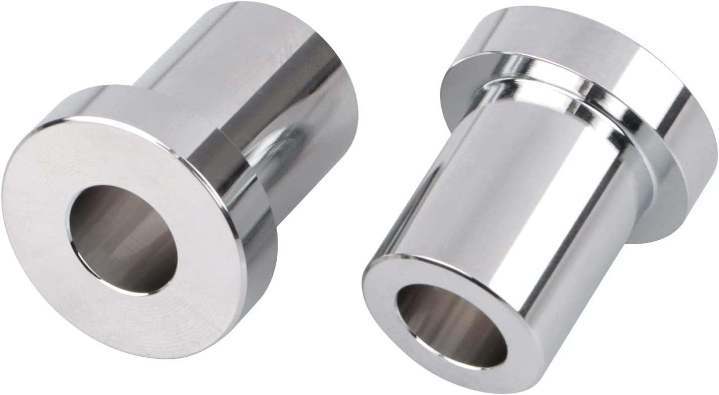Bujes elevación manillar cromo para Harley Touring