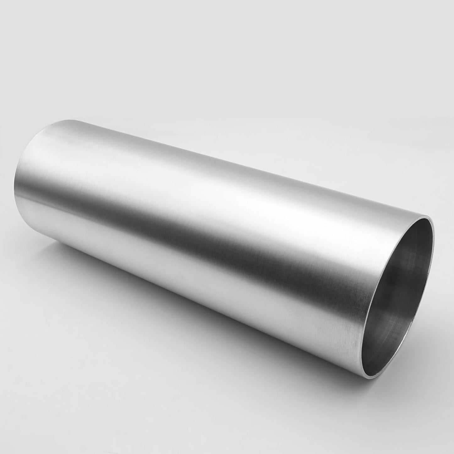 Tubo intercooler aluminio 4" recto admisión aire cepillado
