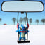 Adorno coche anime para espejo retrovisor color azul