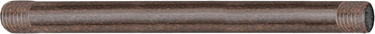 Brazo ducha recto extendido 12pulg bronce aceitado