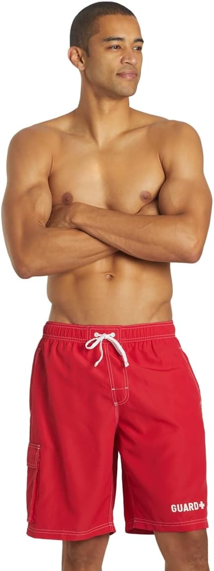 Bañador híbrido cargo para hombre