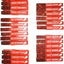 Pinzas animación 30 unidades color rojo