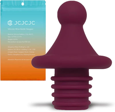 Tapón silicona sellador botellas vino fresco 1.57