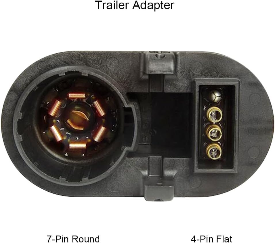 Adaptador conector remolque 7 hojas 4 pines Ford Ram Chevy