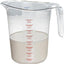 Tarro medidor 4qt con vaso plástico transparente 248°F
