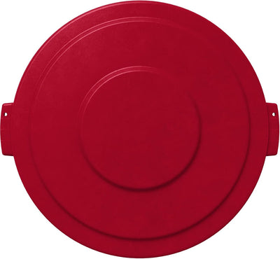 Contenedor basura redondo 32gal color rojo
