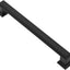 10 Tiradores armario 6-1/4" color negro mate AL3071MB