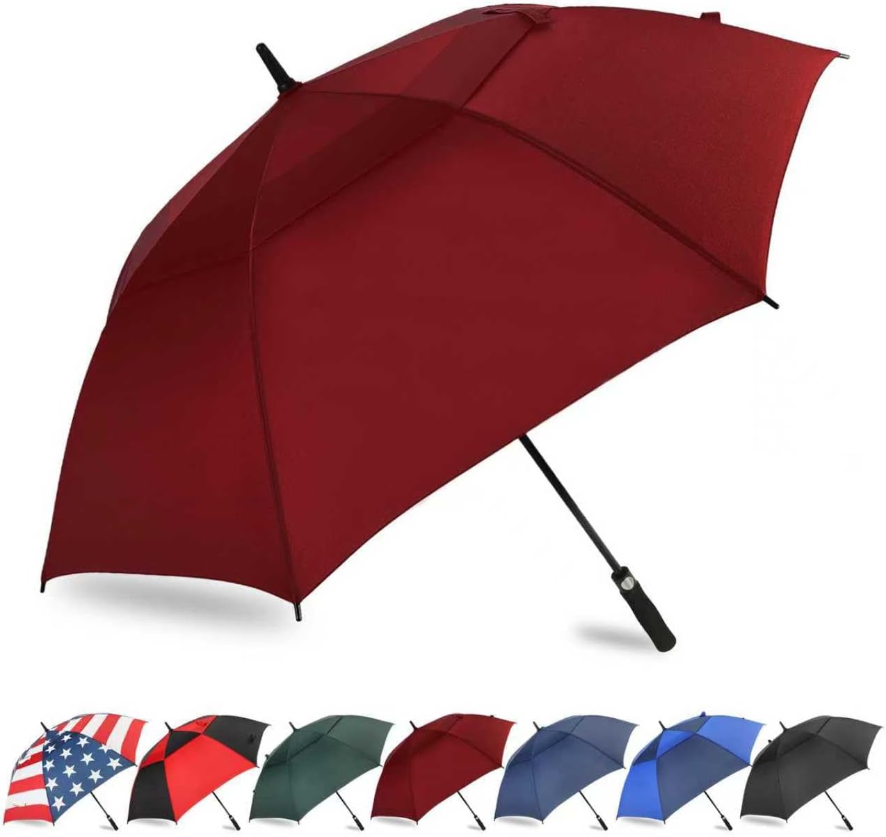 Paraguas golf doble toldo autoabriente UPF50