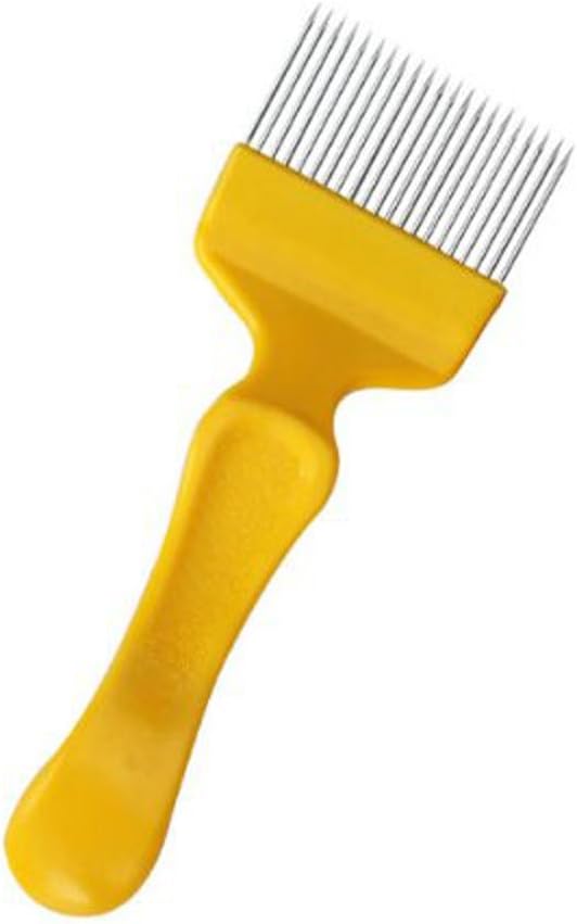 Tenedor acero inox 18 dientes para abejas