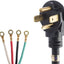 Cable secador 4 clavijas 6 ft 30 amperios