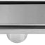 Drenaje ducha 18pulg acero inox cepillado 304 2en1