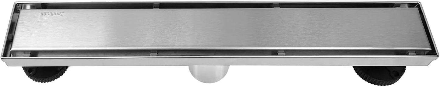 Drenaje ducha 18pulg acero inox cepillado 304 2en1