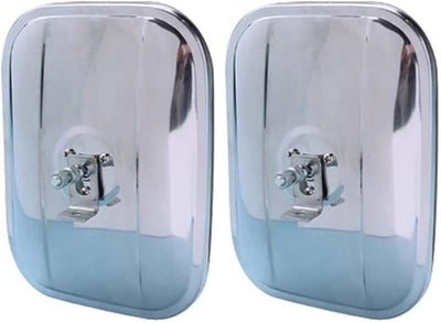 Cabeza espejo acero inox 5x7 pulg set 2