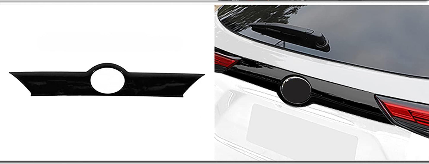 Rejilla puerta trasera Toyota Highlander negro decorativa