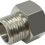 Conector adaptador manguera bidé 7/8 a 1/2
