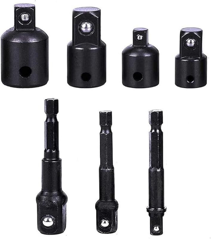 Set 3 adaptadores enchufe impacto para taladro 4 pzas