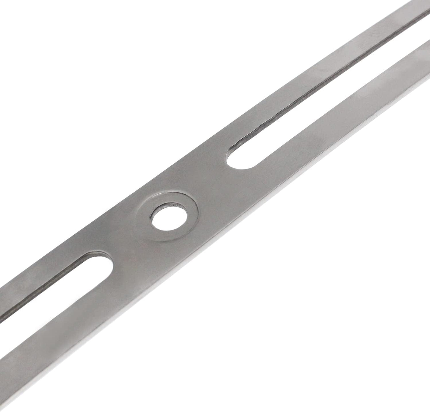 Moldura parabrisas acero inox ranurado comp Harley 96-13