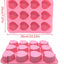 Moldes de corazón de silicona antiadherentes para hornear pasteles, dulces y jabón