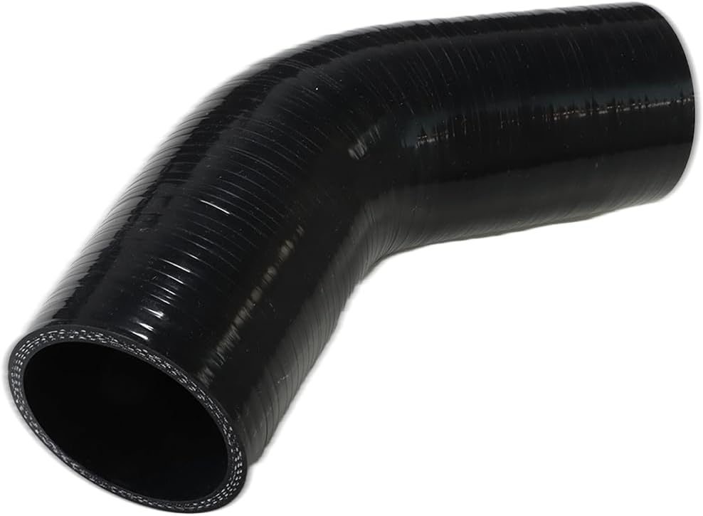 Manguera silicona automotriz 60mm codo 45 grados