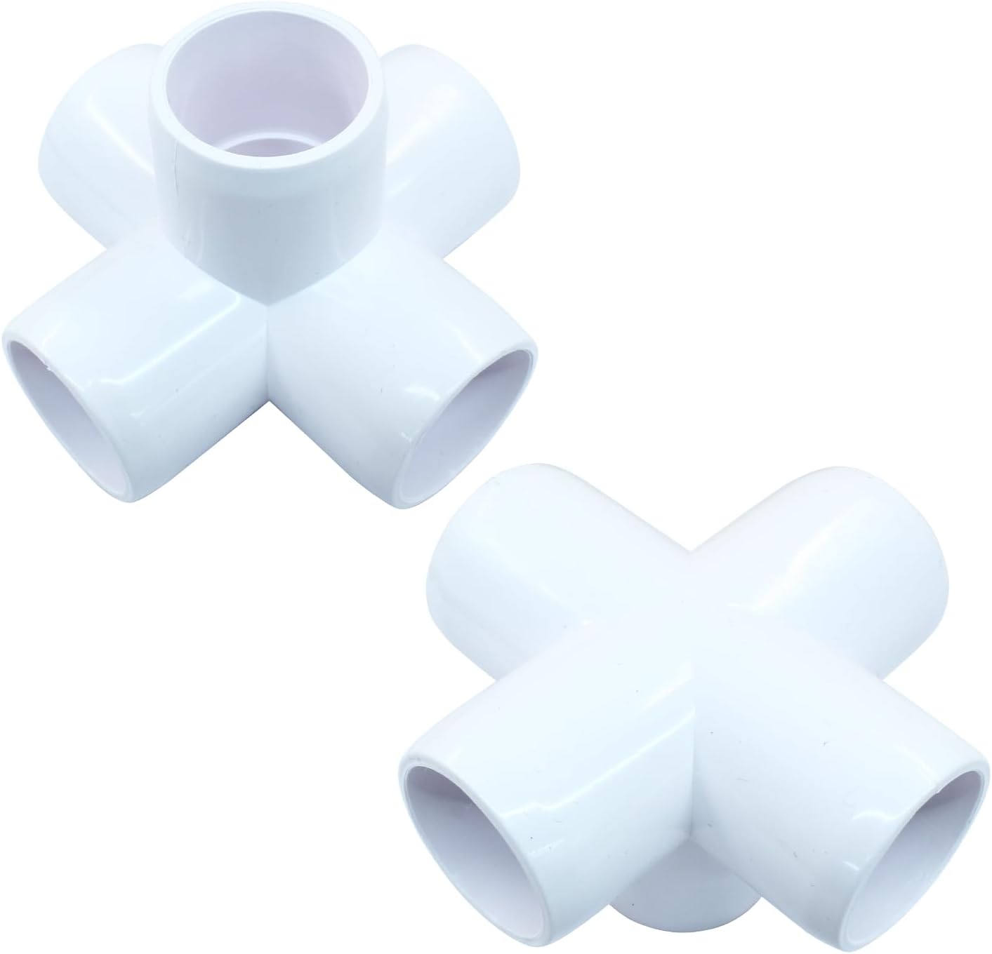 Conectores PVC 0.75pulg 5 vías para muebles y estante bricolaje
