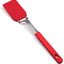 Espátula flexible nailon mango acero inox 10.75x2pulg rojo