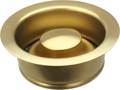 Tapón brida fregadero drenaje 3.5pulg acabado dorado