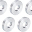 5 Pzas Espaciador Aluminio 3/8x1x3/16 Redondo para Tornillos 3/8