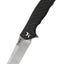 Cuchillo bolsillo acero S35VN doble acabado mango titanio