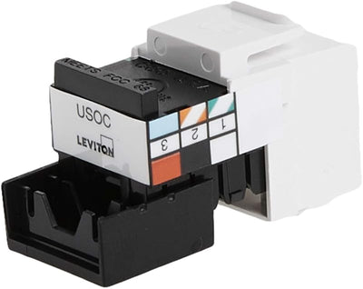 Conector QuickPort blanco grado voz