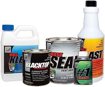 Kit pintura chasis todo en uno color negro satinado