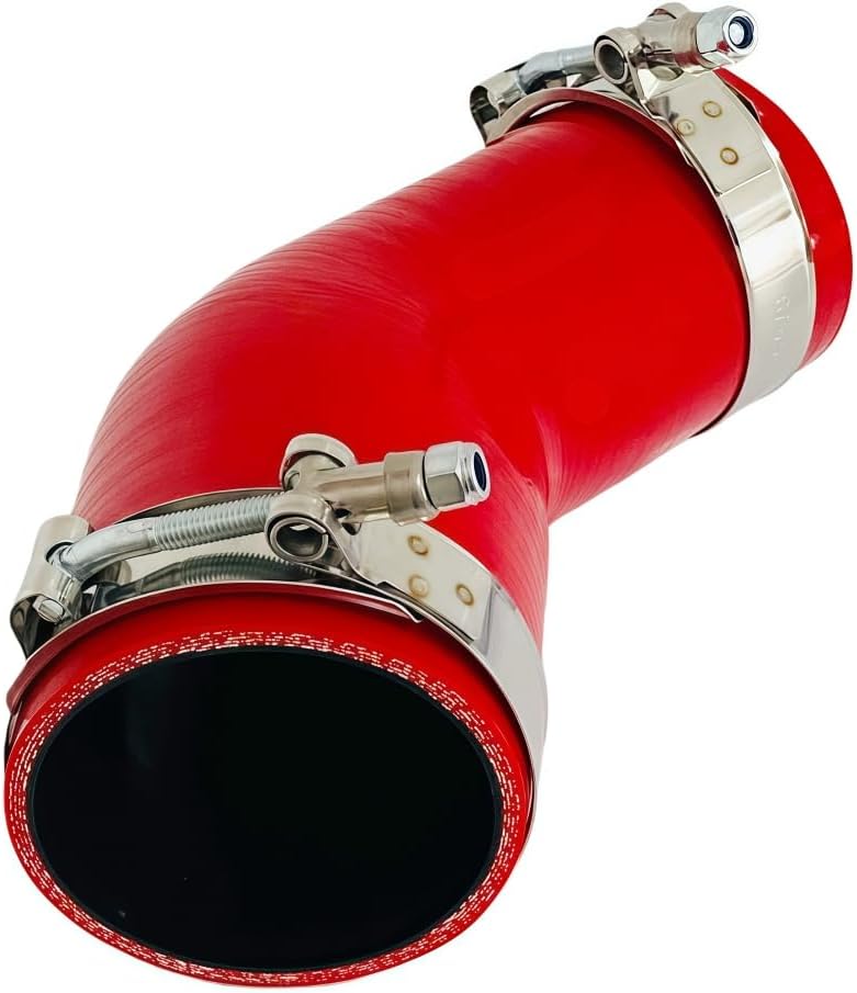 Manguera silicona reductor codo 2.5 a 3" 45 grados 4"