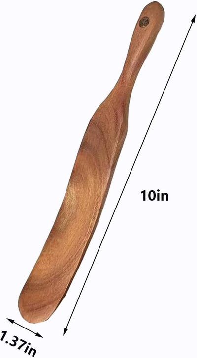 Espátula madera para masa madre batidor hornear