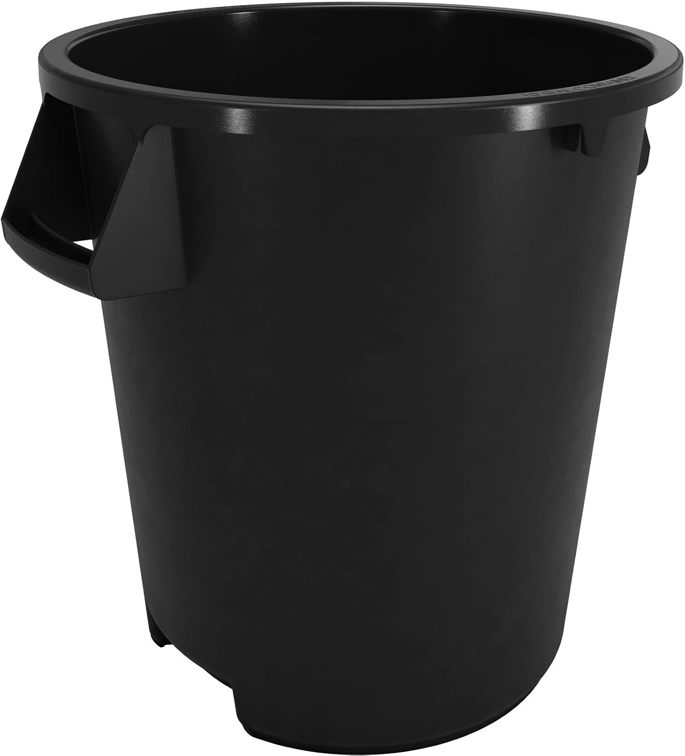 Contenedor basura redondo 10gal negro pack 6