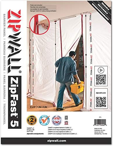 Panel antipolvo reutiliz. 5ft 4 Pzas ZF5-PK4