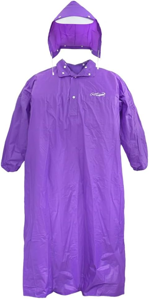 Poncho unisex adulto PVC impermeable reutiliz.
