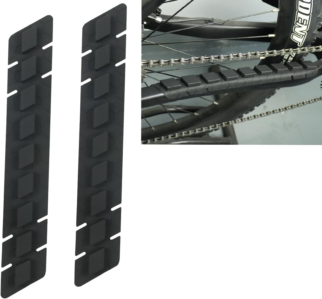 2 Pzas Protectores Cadena Bicicleta Silicona Antiderrap