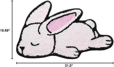 Alfombra baño antiderrap diseño animal para niños y sala
