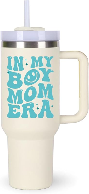 Vaso con asa 40oz regalo para mamá de niño