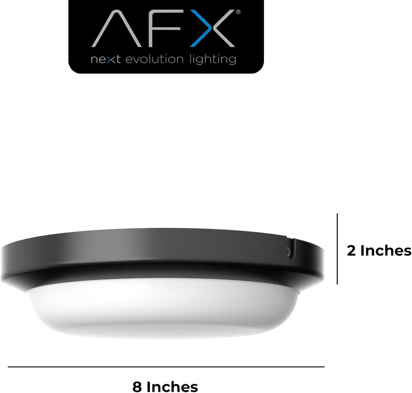 Lámpara techo LED exterior 8pulg 12W 3000-5000K