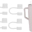 4 fundas silicona popote compatibles Brumate Era 30-40oz sin BPA