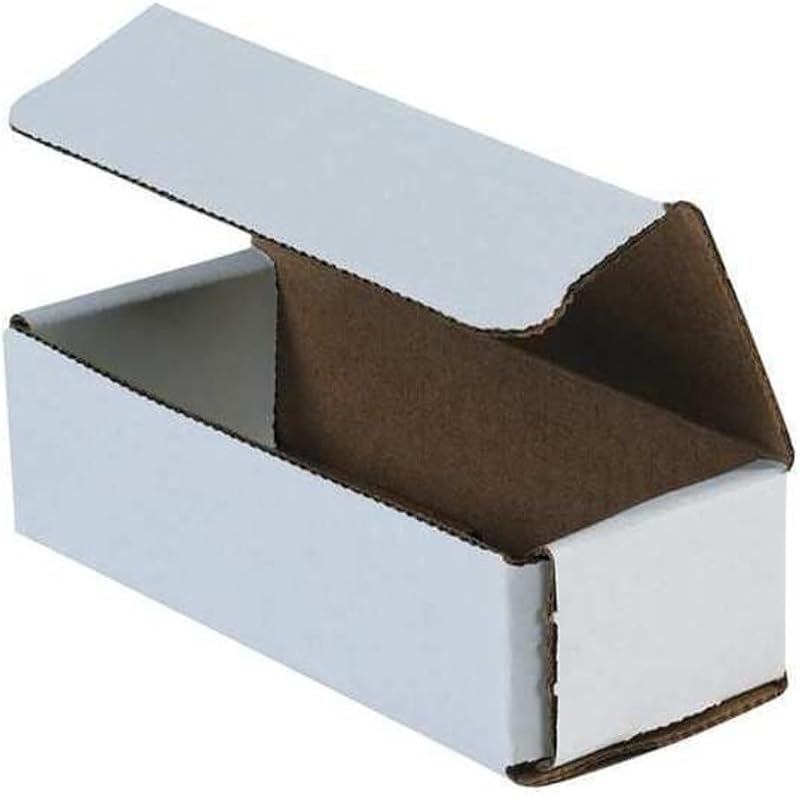 Cajas envío 9x6x2pulg pack 50 cajas cartón corrugado