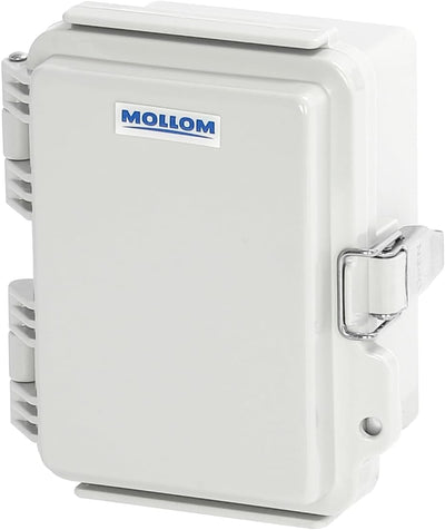 Caja conexión exterior IP67 impermeable cubierta gris