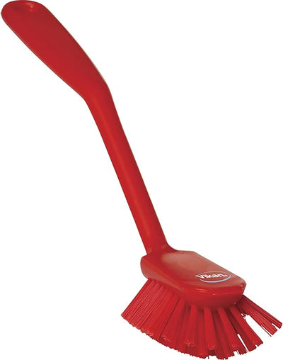 Cepillo plato raspar borde mediano 11 pp/pbt rojo