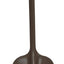 Pala plástica segura para alimentos 11" marrón set 3