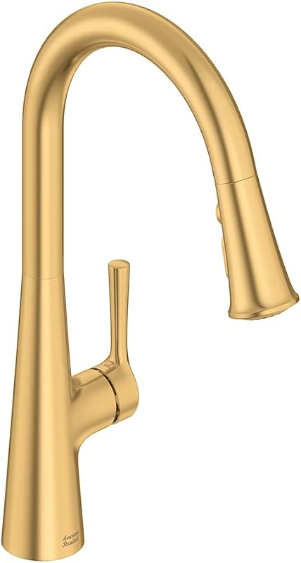 Grifo cocina desplegable con pulverizador 1.8 GPM oro